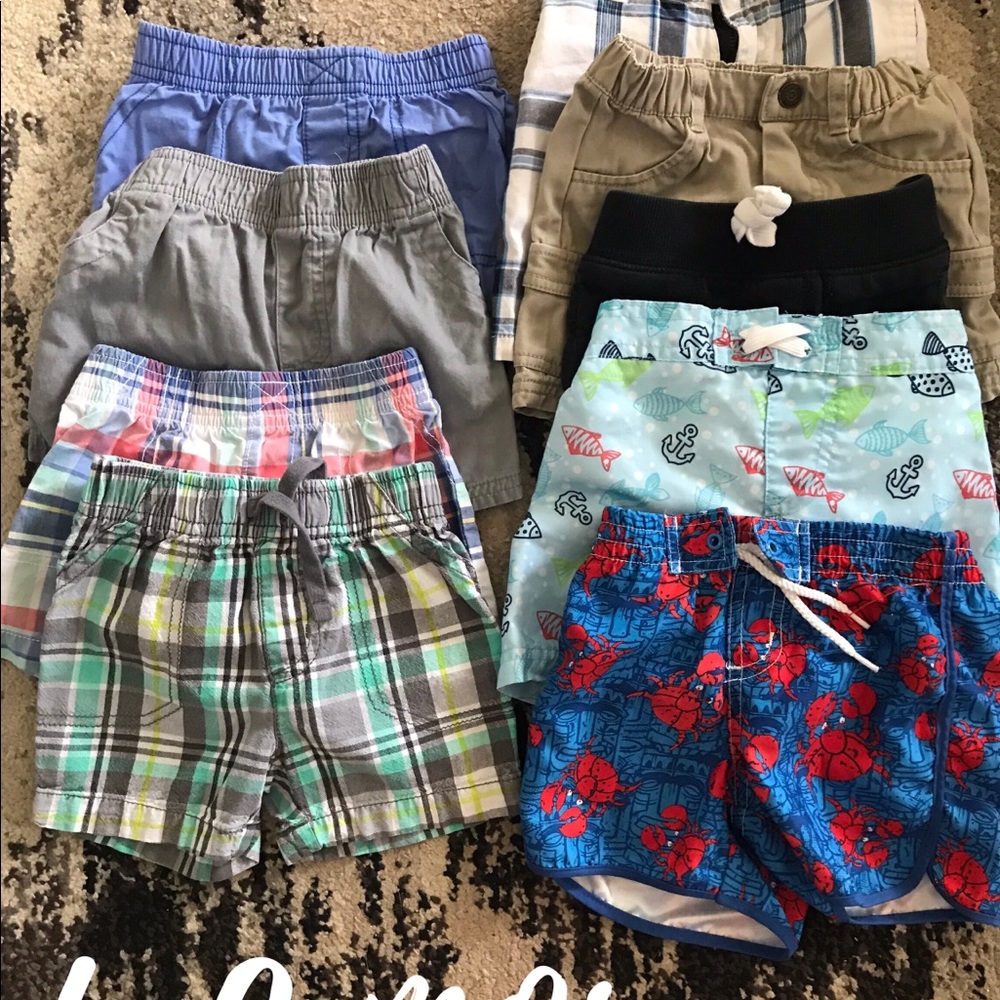 Baby boys shorts bundle